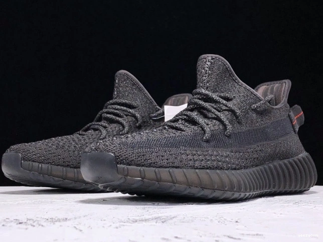 Adidas Yeezy Boost (Reflective) 350 Static Black FU9007 - V2 0819